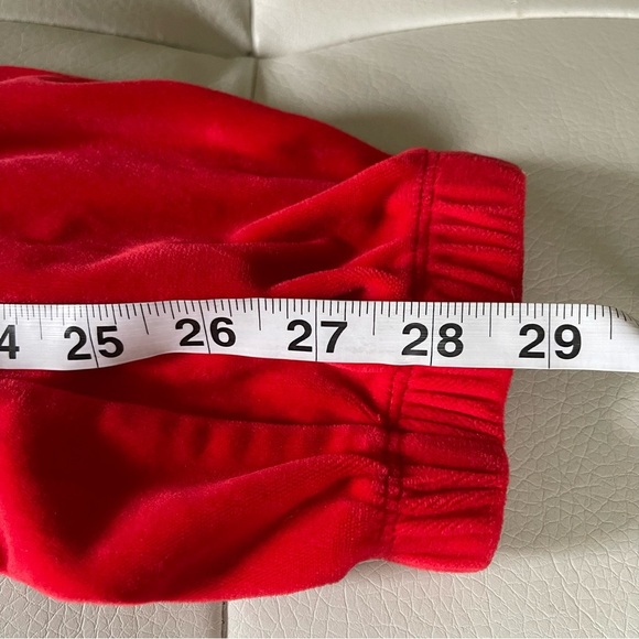 Juicy Couture women’s Velour Jumpsuit red size small EUC - Picture 13 of 13